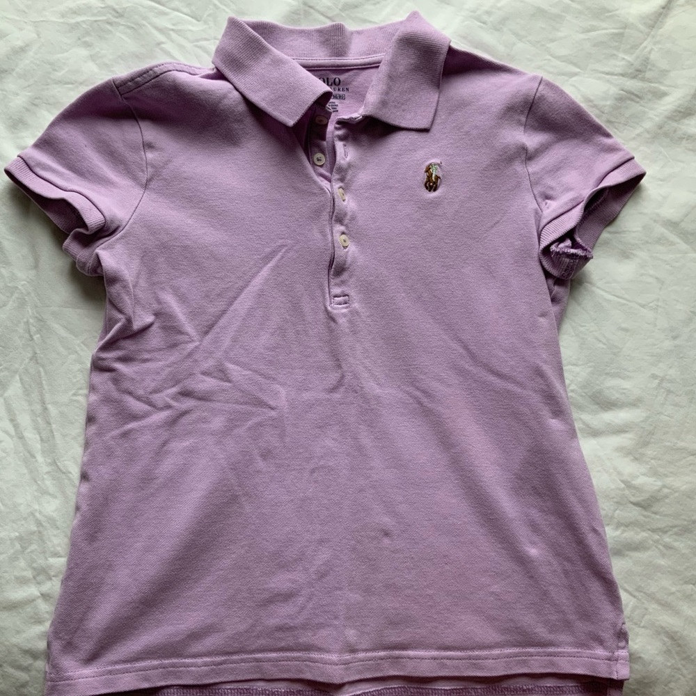 Can fit women’s xs. Girls polo